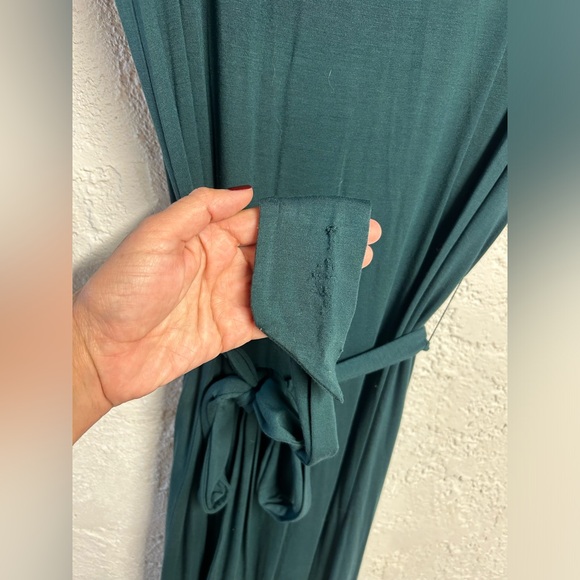 Loft aqua green midi dress - Picture 7 of 7